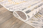 Rugshop Geometric Boho Perfect for high Traffic Areas of Your Living Room, Bedroom, Home Office, Kitchen Area Rug 3'3" x 5' Yellow