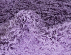 Unique Loom Solid Shag Collection Area Rug (7' 1" x 10' Rectangle, Lilac)