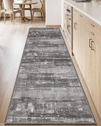 LUMI Washable Kitchen Rug 2x6 for Floor, Non Slip Runner Rugs with Rubber Backing, Low Pile Comfort Area Carpet for Standing, Living Room, Entryway, Laundry, Hallways