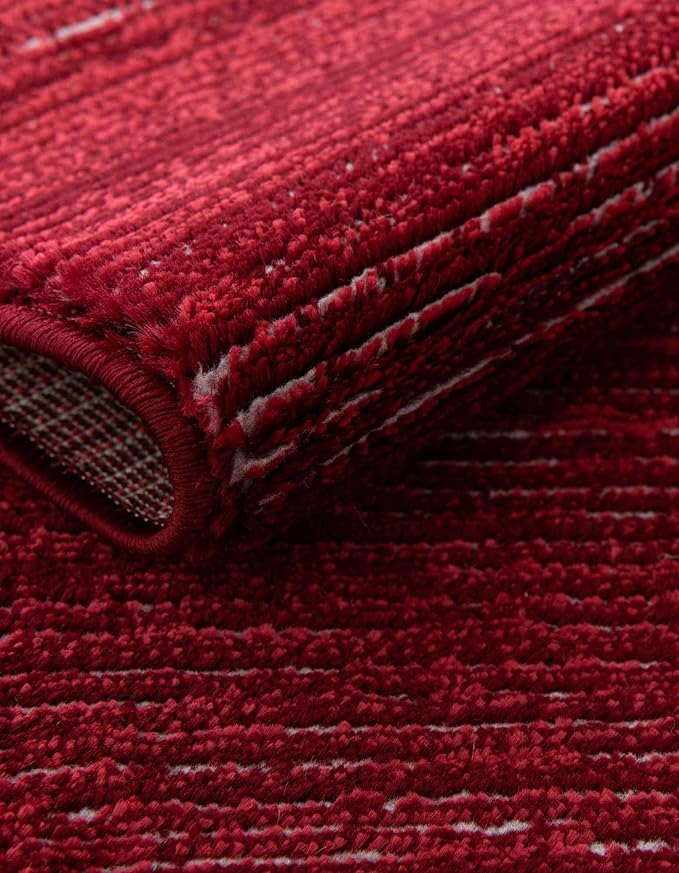 Unique Loom Finsbury Collection Area Rug - Kate (2' x 8' Runner, Red)