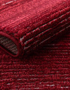 Unique Loom Finsbury Collection Area Rug - Kate (5' 3" x 8' Oval, Red)