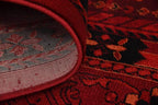 Unique Loom Tekke Collection Area Rug - Sheibani (7' 1" x 10' Rectangle, Red/ Black)
