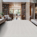 Micro Loop Indoor Rug White 6x9 Boho Geometric Neutral Area Rugs for Living Room Soft Luxury Modern Low and High Pile Durable Stain Resistant Non-Shedding Indoor Area Carpet 6 x 9