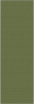 Braided Runner Rug 3x8 Ft Washable Runners for Hallways Non Slip Rubber Backed Kitchen Runners Cotton Entryway Runner Indoor, Woven Floor Carpet for Hall Kitchen Bedroom, Green