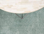 Unique Loom Solo Collection Area Rug - Calabasas (10' x 13' Rectangle, Light Blue)