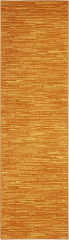 Nourison Home Nourison Essentials Sunburst 2'2" x 7'6" Area Rug - Easy Clean, Non Shedding, Bed Room, Living Room, Dining Room, Kitchen (8' Runner)