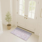 Fame Rugs Turkish Rug. Washable Vintage Oriental Antique Inspired Traditional Doormat Small Modern Area Rugs Luxury Entryway Entry Bedroom Bathroom Kitchen (412PP, 2' x 3')