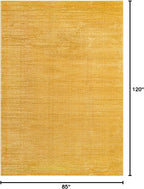 Unique Loom Finsbury Collection Area Rug - Kate (7' 1" x 10' Rectangle, Yellow)