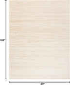SAFAVIEH Area Rug 10x14 - Adirondack Collection - Large - Champagne & Cream, Modern Ombre Design, Non Shedding & Easy to Clean, Ideal for Living Room, Bedroom, Office, Dining Space (ADR113W)
