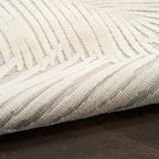 Nourison Home Suncoast Beige 5'3" x 7'3" Area Rug - Easy Clean, Non Shedding, Bed Room, Living Room, Dining Room, Kitchen (5' x 7')