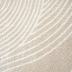 Abani Nuevo Collection Area Rug - Transitional Beige/Cream Design -6'x9' - Easy to Clean - Durable for Kids and Pets - Non-Shedding - Low Pile - Soft Feel - for Living Room, Bedroom & Office