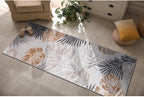 CAMILSON Runner Outdoor Rugs Oriental Retro Traditional Floral Medallion Area Rug 2x10 Non-Shedding Stain Resistant Indoor Carpet for Bathroom Hallway Kitchen Office (2 x 10 / Yellow)