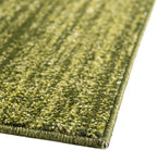 Rugs.com Angelica Collection Rug – 8 Ft Runner Light Green Medium Rug Perfect for Hallways, Entryways