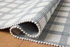 Loloi Magnolia Home by Joanna Gaines Ryder Collection RYD-02 Blue/Ivory 3'-6" x 5'-6" Accent Rug