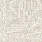 Mark&Day Wool Rugs, 8x10 Nishnabotny Cottage Medium Beige Area Rug, Beige Carpet for Living Room, Bedroom or Kitchen (8' x 10')