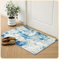 Istana 2x3 Area Rug - Blue/Ivory Boho Rugs for Living Room 2x3 - Foldable Small Rugs for Bedroom - Stain Resistant Washable Rug Non Slip - Eco-Friendly Area Rugs Indoor