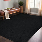 Easy Jute Rugs 9x12 Dark Gray Color Living Room Indoor Outdoor Area Rug for Farmhouse Patio and Kitchen Rug High Traffic Washable Easy to Clean Solid Woven Design Outside Carpet (9 x 12)