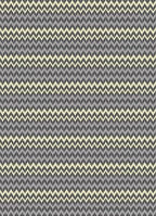 Modern Geometric Chevron Rug Industrial Wave Pattern in Layered Tones Minimalist Washable Non-Slip Area Carpet for Living Room Dining Room Bedroom Office Playroom Indoor Thin Mat 2x3 Grey