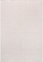 CAMILSON Easy Jute Rug 4x6, Indoor Outdoor Off-White Farmhouse Area Rugs for Living Room Patio and Kitchen Rug, Solid Woven Design, Easy-Cleaning, Washable Outside Carpet Alfombras (4 x 6)
