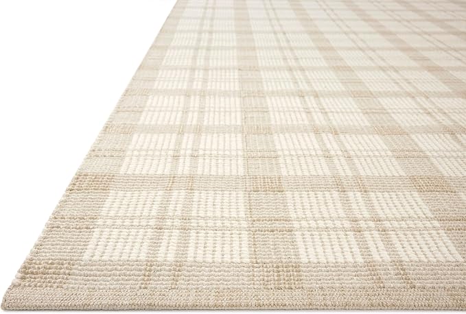 Loloi Magnolia Home by Joanna Gaines Ryder Collection RYD-01 Beige/Ivory 3'-6" x 5'-6" Accent Rug