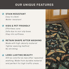 2x6 Black Entryway Runner Rugs Washable Non Slip Runners for Hallway, Kitchen, Mudroom, Laundry Room, Stain Resistant Ultra Soft Non Skid, Nature Insect Fantasy Whimsical Indoor Decor