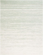 SAFAVIEH Area Rug 11x15 - Adirondack Collection - Large - Sage & Ivory, Modern Ombre Design, Non Shedding & Easy to Clean, Ideal for Living Room, Bedroom, Office, Dining Space (ADR113X)