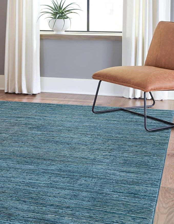 Unique Loom Finsbury Collection Area Rug - Kate (4' 1" x 6' 1" Rectangle, Blue)
