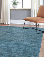 Unique Loom Finsbury Collection Area Rug - Kate (6' 1" x 9' Rectangle, Blue)