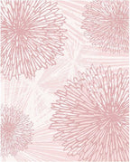 WITSHOCK Pink Rugs 8x10 for Bedroom Girls,Floral Modern Distress Print Pattern Carpet for Living Room Dining Room,Stain Resistant Anti Slip Backing Rugs for Kids Room Nursery Playroom,Light Pink