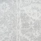 Nourison Home Astra Machine Washable Grey 6'7" x 9' Area Rug - Easy Clean, Non Shedding, Bed Room, Living Room, Dining Room, Kitchen (7' x 9')