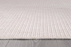 Beverly Rug Easy Jute Off White Rug 5x7 Solid Washable Durable Outdoor Indoor Area Rugs for Living Dining Room Patio Office Stain Resistant Non Shedding Casual Indoor Outside Carpet (5 x 7 Off-White)