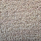 Hand Knotted Loom Wool ECO-Friendly Area Rugs - 2'6''x10', Runner, Beige Color, Solid Plain Design, High Pile Handmade Anti Skid Area Rugs for Living Room, Bed Room (L00111)