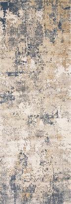 Loloi Teagan Collection TEA-06 Sand/Mist 3'-4" x 5'-7" Accent Rug, Large, Soft Neutral Rug, High-Traffic for Living Room, Bedroom, Home Office, Dining Area