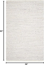 SAFAVIEH Rag Rug Collection Accent Rug - 3' x 5', Ivory & Multi, Handmade Boho Stripe Cotton, Ideal for High Traffic Areas in Entryway, Living Room, Bedroom (RAR121G)