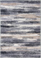 Modern Abstract Entryway Rug Indoor 2x3 Washable Rug Non-Slip Soft Small Area Rug Grey Black Multi Kitchen Mats Thin Print Faux Wool Floor Carpet Throw Rugs for Entrance Bedroom Home Decor
