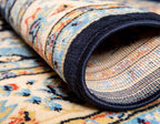 Unique Loom Sialk Hill Collection Area Rug - Washington (5' 3" x 8' Rectangle Navy Blue/Cream)