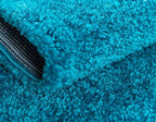 Unique Loom Solo Collection Area Rug - Calabasas (3' 3" x 5' 3" Rectangle, Turquoise)