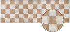 REDEARTH · Jute Cotton Area Rug - 2'x6' Rectangular Rug, Sustainable Handwoven, Non-Shedding, Soft & Durable – Reversible, Neutral Tones for Home Décor in Living Room, Dining Room, Bedroom