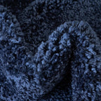 Unique Loom Solo Collection Area Rug - Calabasas (4' 1" Square, Navy Blue)