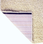 Unique Loom Solid Shag Collection Area Rug (4' 1" x 6' 1" Rectangle, Pure Ivory)