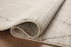 Loloi Darby Collection DAR-03 Sand/Charcoal 2'-7" x 4' Accent Rug
