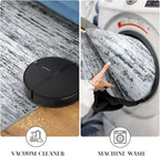 Modern Abstract Runner Rug 3x10, Black Grey White Washable Kitchen Runner Non-Slip Soft Hallway Rug Runner Thin Print Faux Wool Carpet for Entryway Bedroom Laundry Room Indoor Home Office Decor