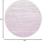 SAFAVIEH Adirondack Collection Area Rug - 10' Round, Cream & Purple, Modern Ombre Design, Non Shedding & Easy to Clean, Ideal for Living Room, Bedroom, Office, Dining Space (ADR113L)