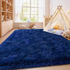 Extra Large Fuzzy Rug Fluffy Rug for Living Room, Big Plush Non-Skid Shag Carpet, Soft Shaggy Rugs for Bedroom Indoor Modern Home Decor 9x12 Feet