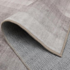 ReaLife Rugs Machine Washable Area Rug Runner - Living Room Bedroom Bathroom Kitchen Entryway Office - Non-Slip Baking Low Pile Stain Resistant Premium - Modern Geometric - Lyra - Beige 2'6" x 6'