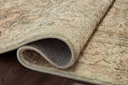 Loloi Margot Collection MAT-04 Antique/Sage 3'-6" x 5'-6" Accent Rug feat. CloudPile, No-Shed Easy Clean Large Patterned Area Rug for Living Room, Bedroom, Dining Area