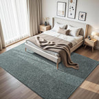 HQAYW 6x9 Large Area Rugs for Living Room Bedroom, Modern Thickened Memory Foam Soft Rug, Low Pile Minimalist Washable Non Slip Carpets for Kids Girls Boys Nursery Dorm Home Decor, Grey Green