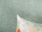 Unique Loom Solo Collection Area Rug - Calabasas (6' 1" Round, Light Blue)