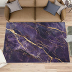 6x8 Abstract Marble Classroom Rugs - Purple-Marble Playroom Rug, Luxury Stone Pattern Carpet Area Rug for Girls Bedroom Kids Room Basement Office Classroom