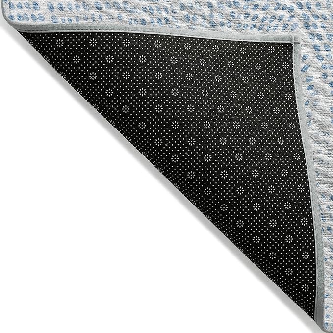 Addison Rugs Chantille ACN591 Denim 1'8" x 2'6" Indoor Outdoor Area Rug, Easy Clean, Machine Washable, Non Shedding, Bedroom, Living Room, Dining Room, Kitchen, Patio Rug